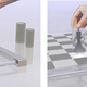 Illustration for article titled Alice Chess Set Features Pieces That Are Magically Transparent